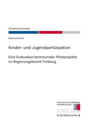 cover image of Kinder- und Jugendpartizipation